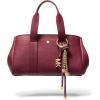 imageMichael Kors Speckled Cord Charm Key Chain BlackGoldtone HardwareMulberry