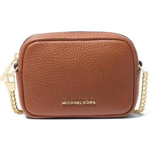 imageMichael Kors Bryant Bag Charm Key Chain BirchGoldtone HardwareLuggage