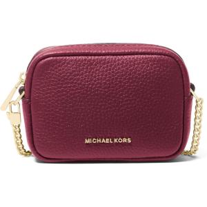 imageMichael Kors Bryant Bag Charm Key Chain BirchGoldtone HardwareMulberry