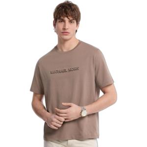 imageMichael Kors Mens Embossed Shadow Logo TeeChestnut