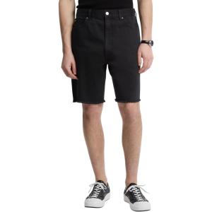 imageMichael Kors Mens Frayed Denim ShortBlack