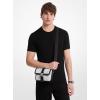 imageMichael Kors Hudson Aviator CrossbodyGunmetalhardwareBright White