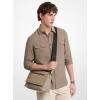 imageMichael Kors Hudson Small Flap MessengerSilver TonehardwareBirch