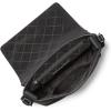 imageMichael Kors Hudson Small Flap MessengerSilver TonehardwareBlack