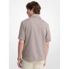 imageMichael Kors Mens Double Knit Full Zip ShirtChestnut Heather