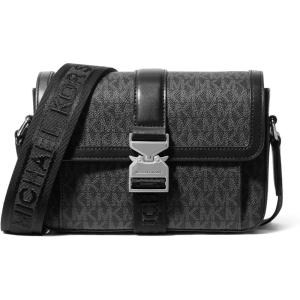 imageMichael Kors Hudson Aviator CrossbodyGunmetalhardwareBlack