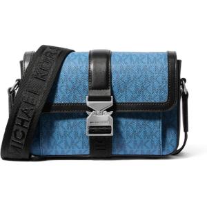 imageMichael Kors Hudson Aviator CrossbodyGunmetalhardwareImperial Blue
