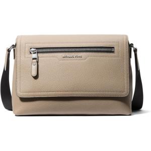 imageMichael Kors Hudson Small Flap MessengerSilver TonehardwareBirch