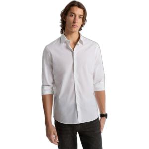 imageMichael Kors Mens Long Sleeve Classic Fit Cotton ShirtWhite