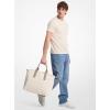 imageMichael Kors Brooklyn Wide East West Tote Light GunmetalHardwareBirch