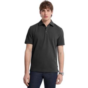 imageMichael Kors Mens Light Weight Bubble Knit PoloBlack