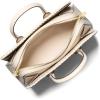 imageMichael Kors Womens Laila Small SatchelGoldtone HardwareLight Cream