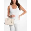 imageMichael Kors Womens Laila Small SatchelGoldtone HardwareLight Cream