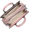 imageMichael Kors Womens Laila Small SatchelSilvertone HardwareSmokey Rose