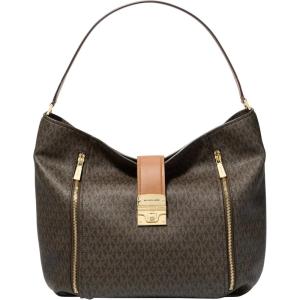 imageMichael Kors Addie Large Hobo Shoulder BagBrownAcorn
