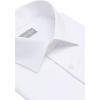 imageMichael Kors Mens Dress Shirt Comfort Stretch French Cuff Regular FitWhite