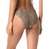 imageMichael Kors Womens Cheetah Print High Leg BottomCaf