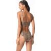 imageMichael Kors Womens Cheetah Print Underwire Swim Bra TopCaf