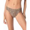 imageMichael Kors Womens Cheetah Print High Leg BottomCaf