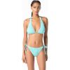 imageMichael Kors Womens Textured Stripe String Bikini TopBlue