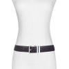 imageMichael Kors Womens 15 Inch Reversible Belt with Flattened Edge Stylish Fashion AccessoryChocolate