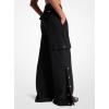 imageMichael Kors Womens Snap Detail Cargo PantBlack