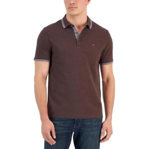 imageMichael Kors Mens Greenwich PoloChocolate Heather