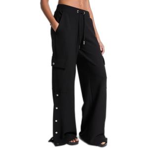 imageMichael Kors Womens Snap Detail Cargo PantBlack