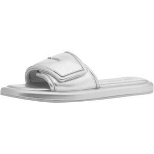imageMichael Kors Womens Suki Flat Slide SandalSilver