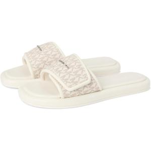 imageMichael Kors Womens Suki Flat Slide SandalVanilla