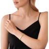 imageMichael Kors Gold Bracelet for Women Bracelets Jewelry for WomenCrystal Logo Bangle