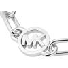 imageMichael Kors SilverTone Bracelet for Women Bracelets Jewelry for WomenCircle Logo Link Chain