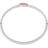imageMichael Kors SilverTone Bracelet for Women Bracelets Jewelry for WomenCrystal Logo Bangle