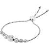 imageMichael Kors SilverTone Bracelet for Women Bracelets Jewelry for WomenCrystal Slider