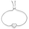 imageMichael Kors SilverTone Bracelet for Women Bracelets Jewelry for WomenHeart Chain