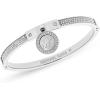 imageMichael Kors SilverTone Bracelet for Women Bracelets Jewelry for WomenPav Logo Hinge