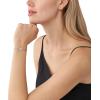 imageMichael Kors SilverTone Bracelet for Women Bracelets Jewelry for WomenSilverRose Gold Station