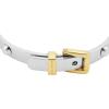 imageMichael Kors SilverTone Bracelet for Women Bracelets Jewelry for WomenTwo Tone Bangle