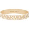 Gold/White MK Bangle