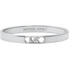 imageMichael Kors SilverTone Bracelet for Women Bracelets Jewelry for WomenMK Logo Bangle