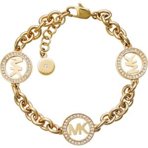 imageMichael Kors Gold Bracelet for Women Bracelets Jewelry for WomenCircle Logo Chain