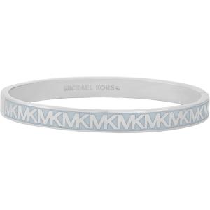 imageMichael Kors SilverTone Bracelet for Women Bracelets Jewelry for WomenMK Repeating Logo
