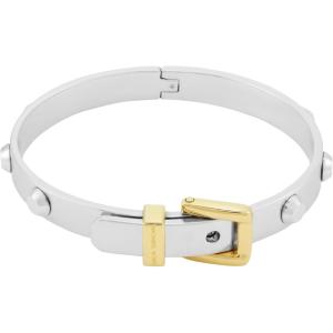 imageMichael Kors SilverTone Bracelet for Women Bracelets Jewelry for WomenTwo Tone Bangle