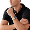 imageMichael Kors Lexington Mens Watch Stainless Steel Bracelet Watch for MenGoldBlue Dial