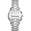 imageMichael Kors Lexington Mens Watch Stainless Steel Bracelet Watch for MenSilverBlack Wallet Gift Set