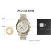 imageMichael Kors Lexington Mens Watch Stainless Steel Bracelet Watch for MenSilverGold