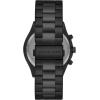imageMichael Kors Oversized Slim Runway Mens Watch Stainless Steel Watch for MenBlack Chronograph