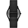 imageMichael Kors Oversized Slim Runway Mens Watch Stainless Steel Watch for MenBlack Mesh Wallet Gift Set