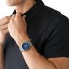 imageMichael Kors Oversized Slim Runway Mens Watch Stainless Steel Watch for MenGunmetal  Blue Chrono