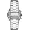 imageMichael Kors Oversized Slim Runway Mens Watch Stainless Steel Watch for MenSilver Chronograph